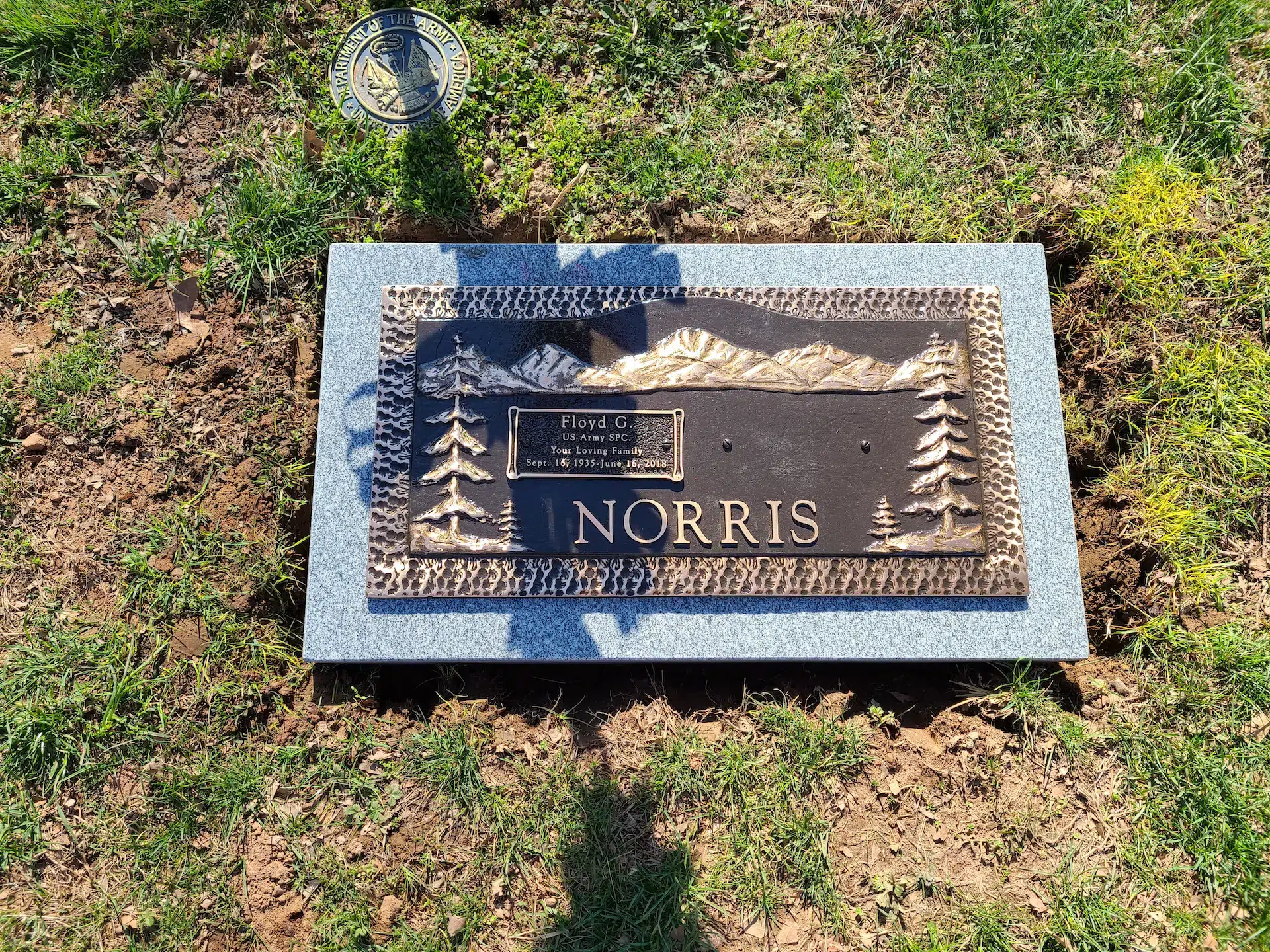 Bronze Bronze Plaque hand-carved by Headstone Plaque Guide in NJ — image 5